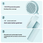 Self-Cleaning Grooming Brush for Cats & Dogs