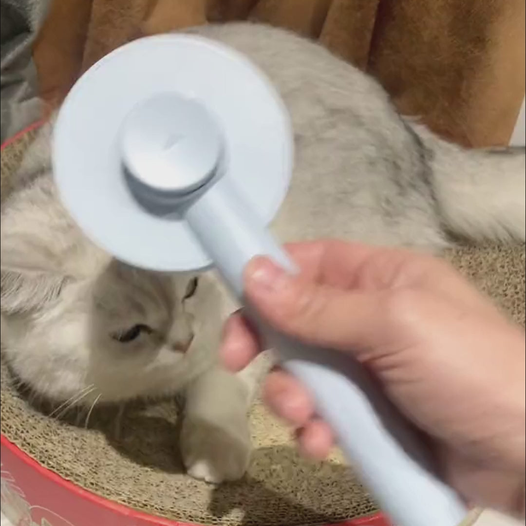 Self-Cleaning Grooming Brush for Cats & Dogs