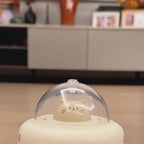 Interactive UFO Cat Toy – Automatic Rotating Feather & Bell Toy for Cats